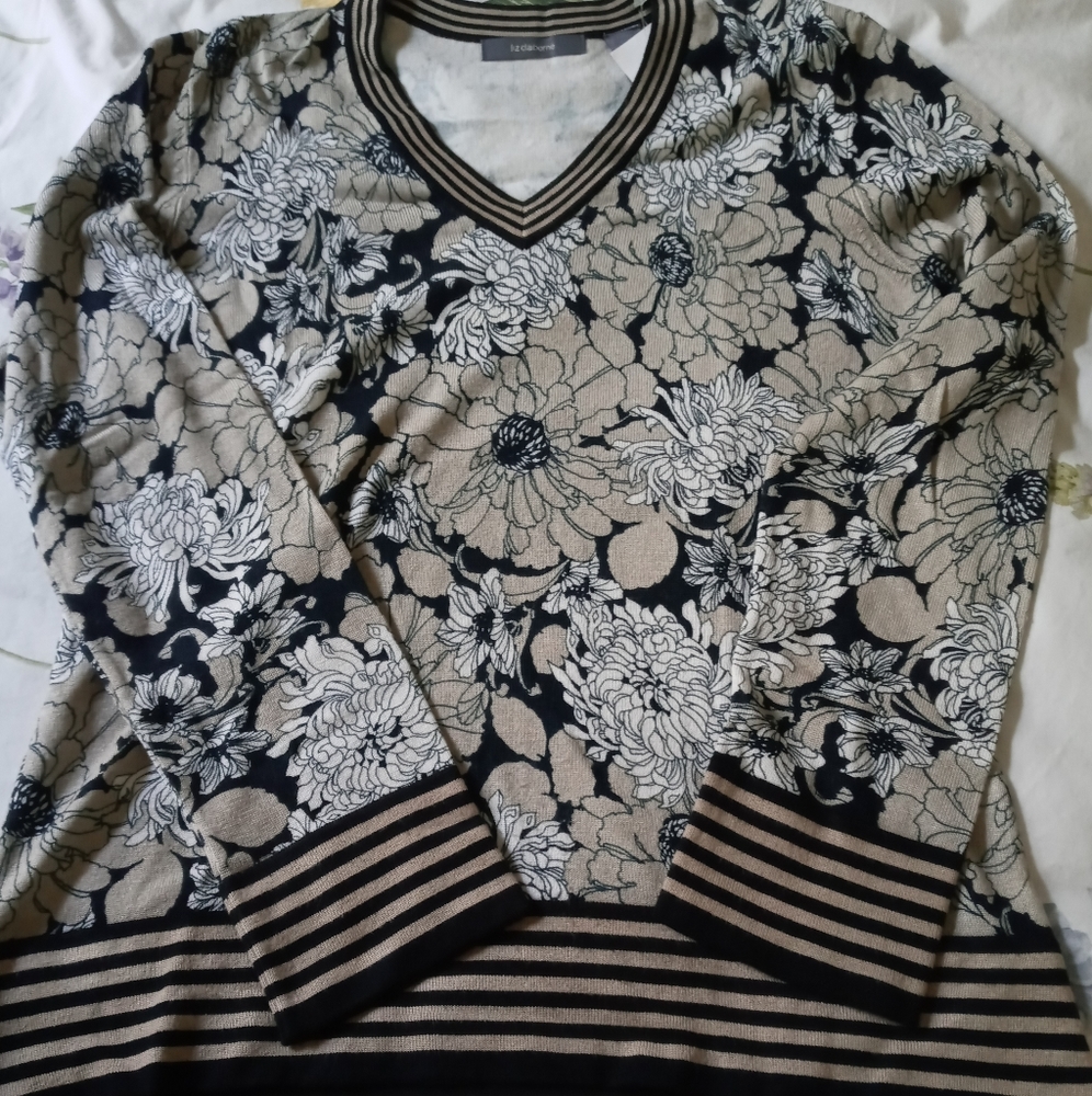 Liz Clairborne Long Sleeve Pullover